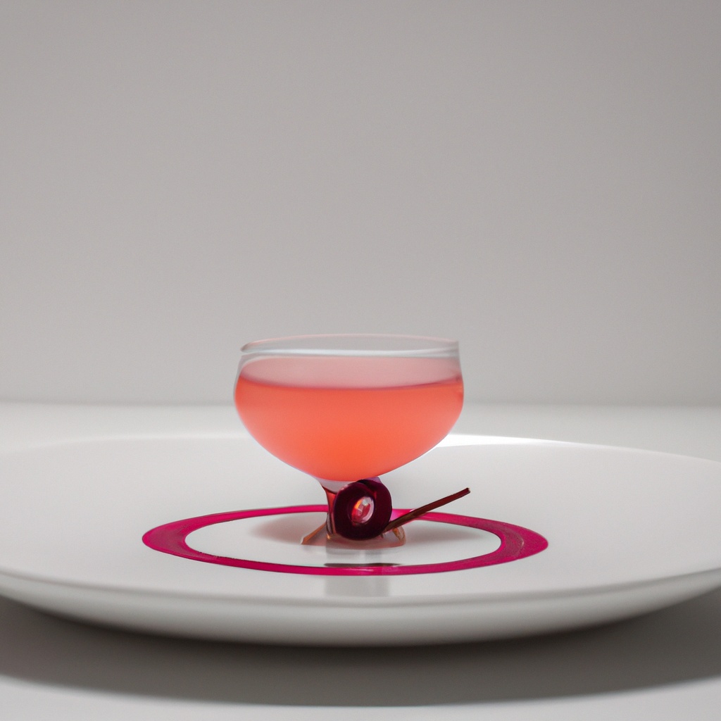 Pink Vanilla Cocktail
