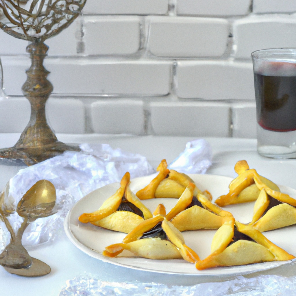 Purim Hamantaschen (Stuffed Pastry Dough With Filling)