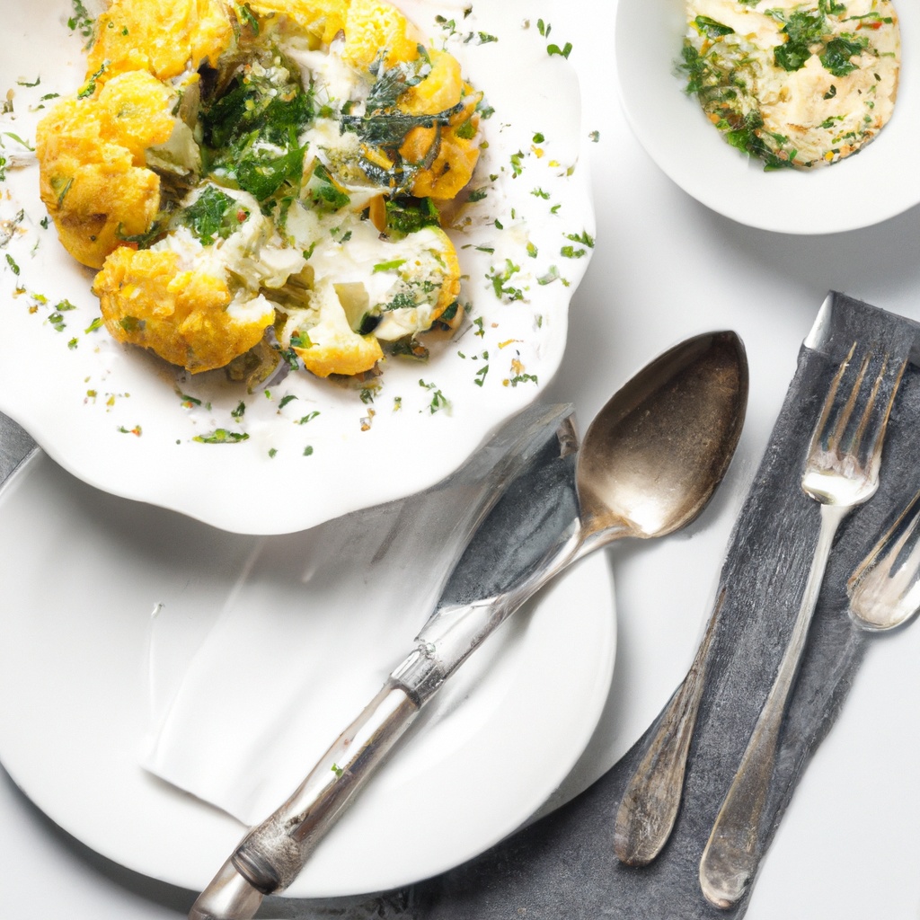 Lemon-Dijon Cauliflower