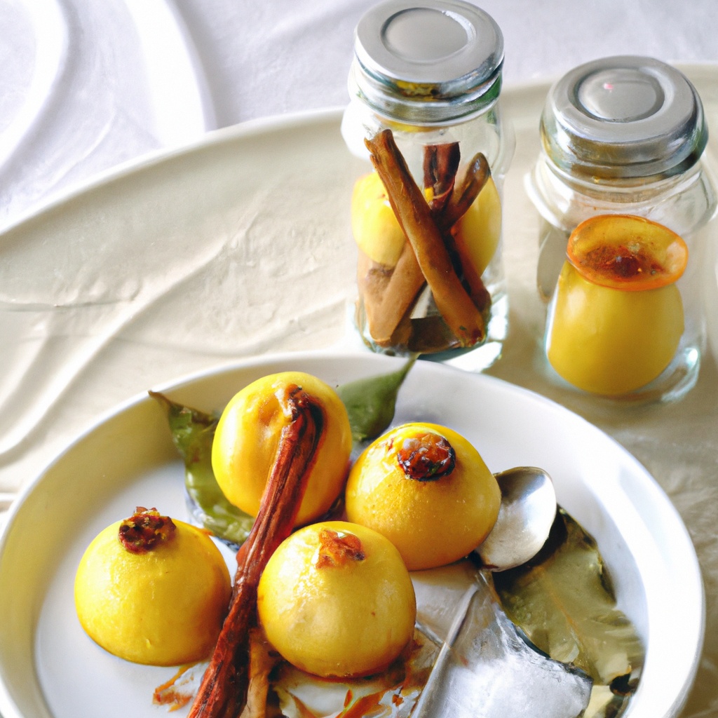 Spiced Preserved Lemons