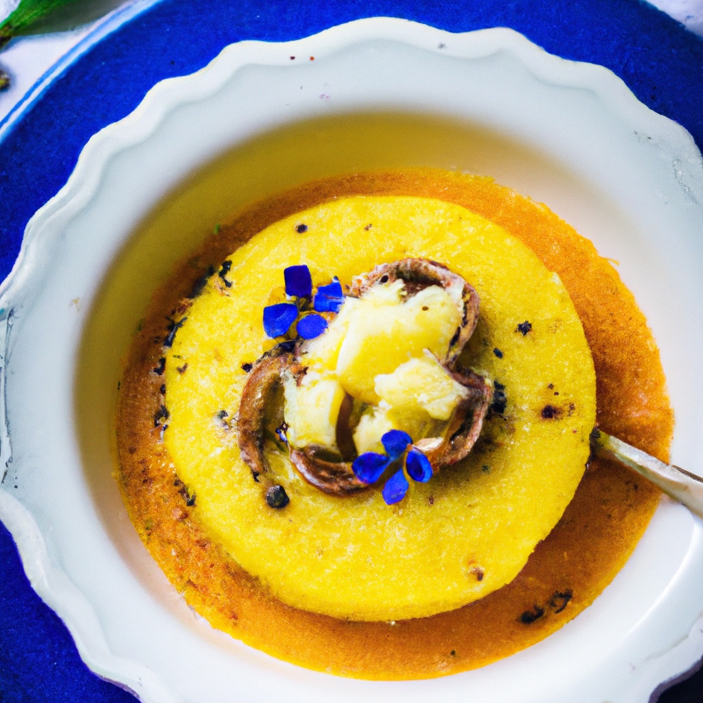 Polenta with Blue Cheese