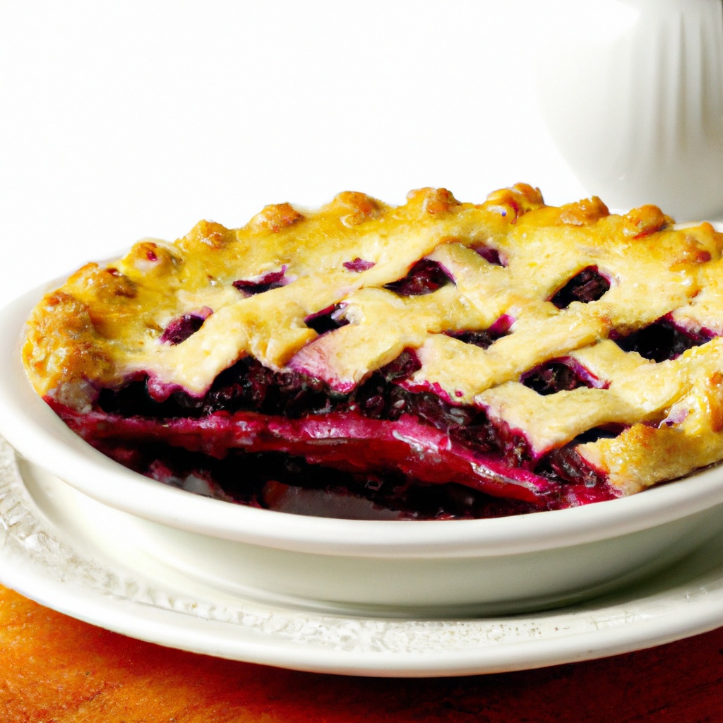 Auntie’s Wild Huckleberry Pie