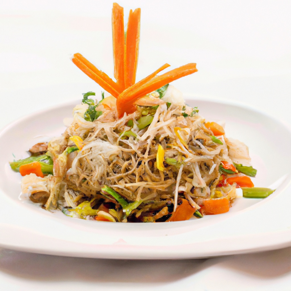 Vegetarian Pansit Noodles (Filipino)