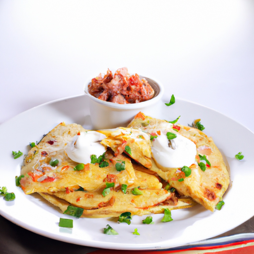 Mashed Potato Quesadilla
