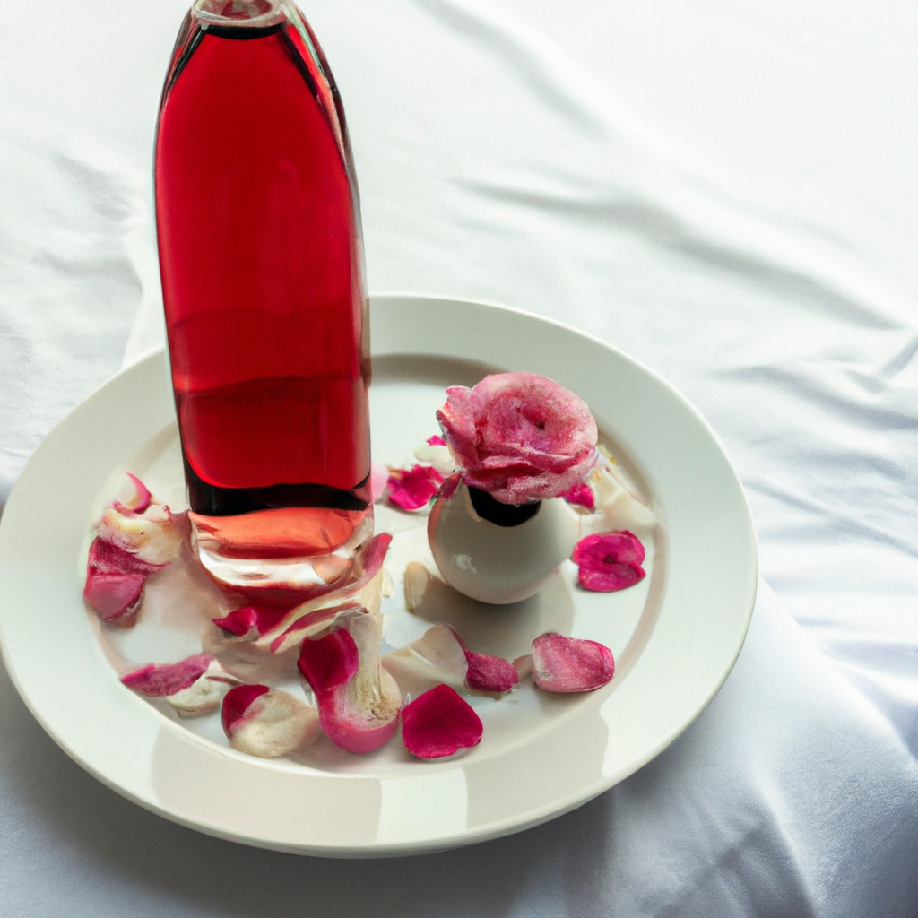 Rose Cottage Fragrant Old English Rose Liqueur Syrup