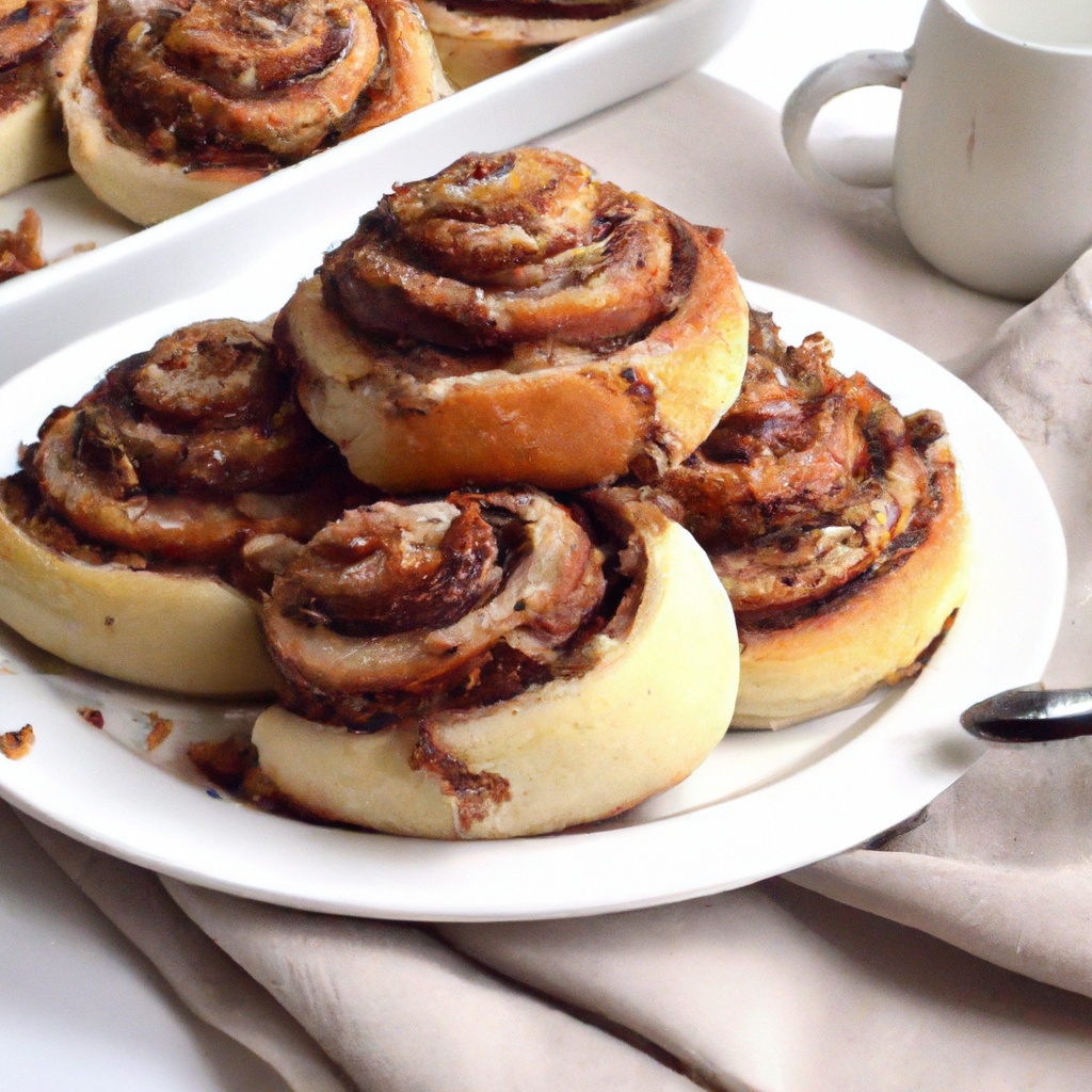 German Chocolate Cinnamon Rolls