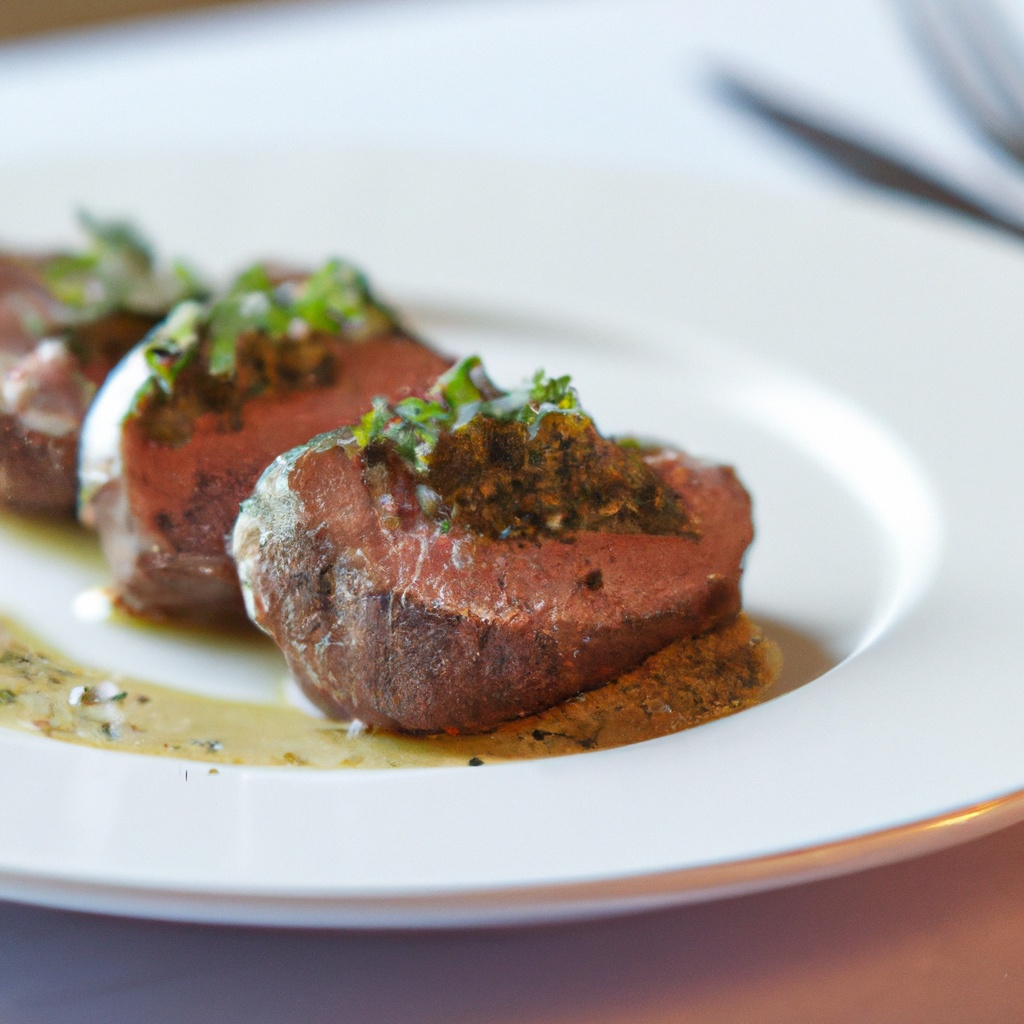 Grilled Fillet Steak With Herbs