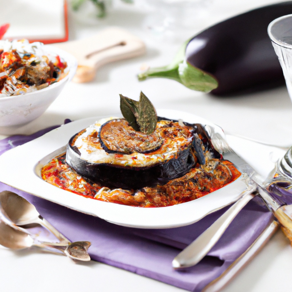 Eggplant Parmesan Baked Quick and Easy