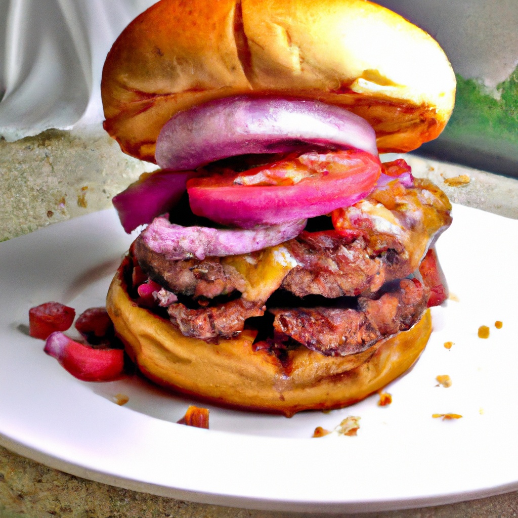 Juicy Quarter Pounder Burgers