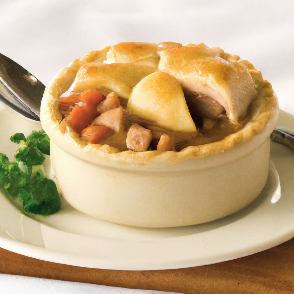 Irish Pork Ciste (Pork & Apple Casserole Pie)