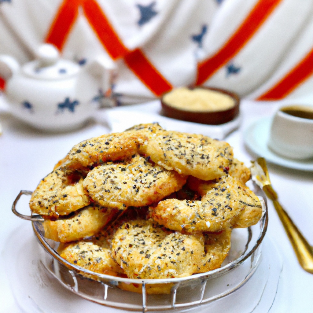 Aunt Anne’s Sesame Cookies