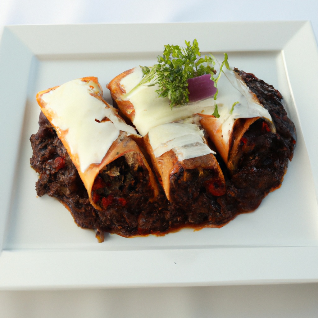 Beef Enchilada-Burritos