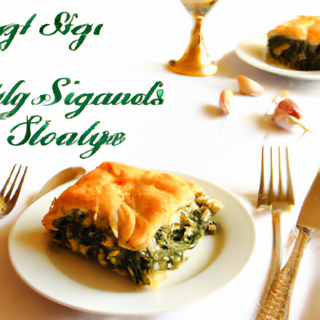 Spanakopita (Spinach and Cheese Pie)