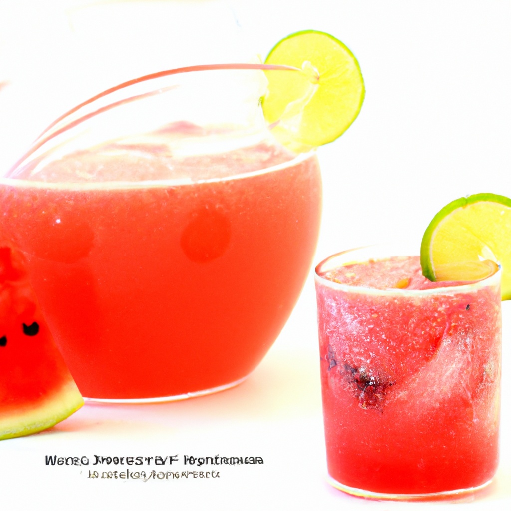 Fat Free Watermelon-cranberry Agua Fresca