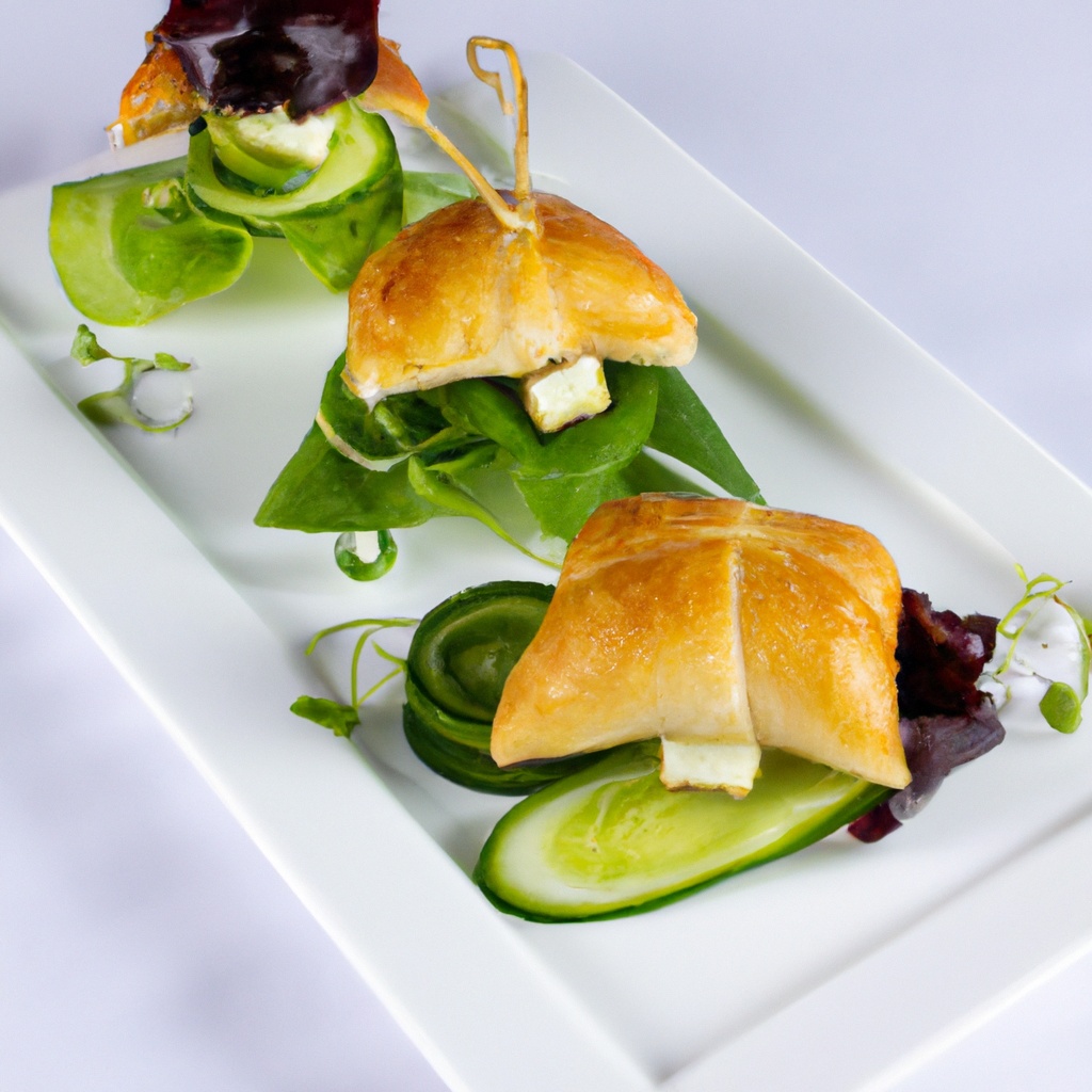 Brie and Cucumber Sandwiches