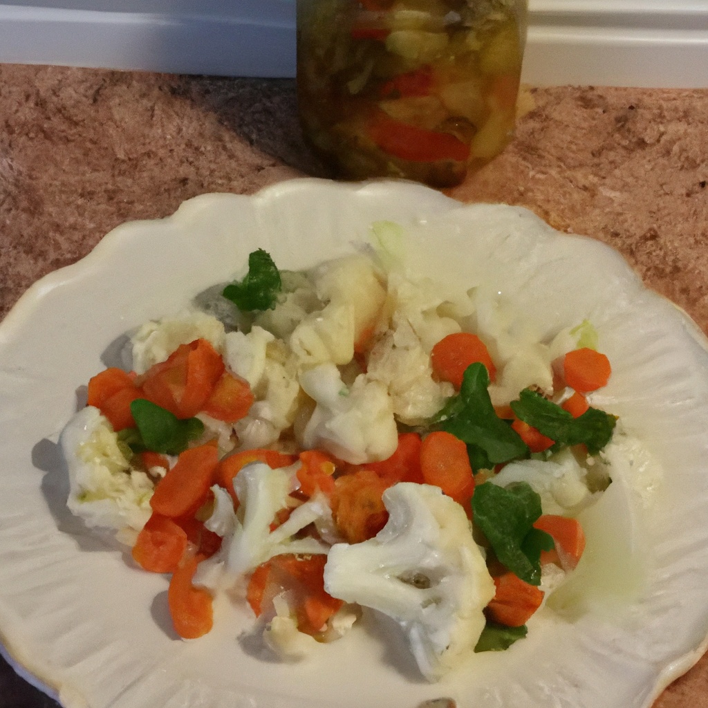 Homemade Hot Giardiniera