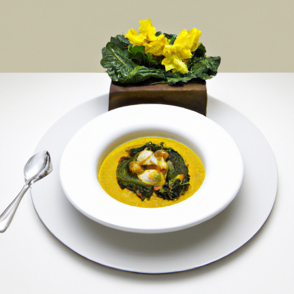 Gulai Sayur (Collard Greens Curry Indonesian Style)