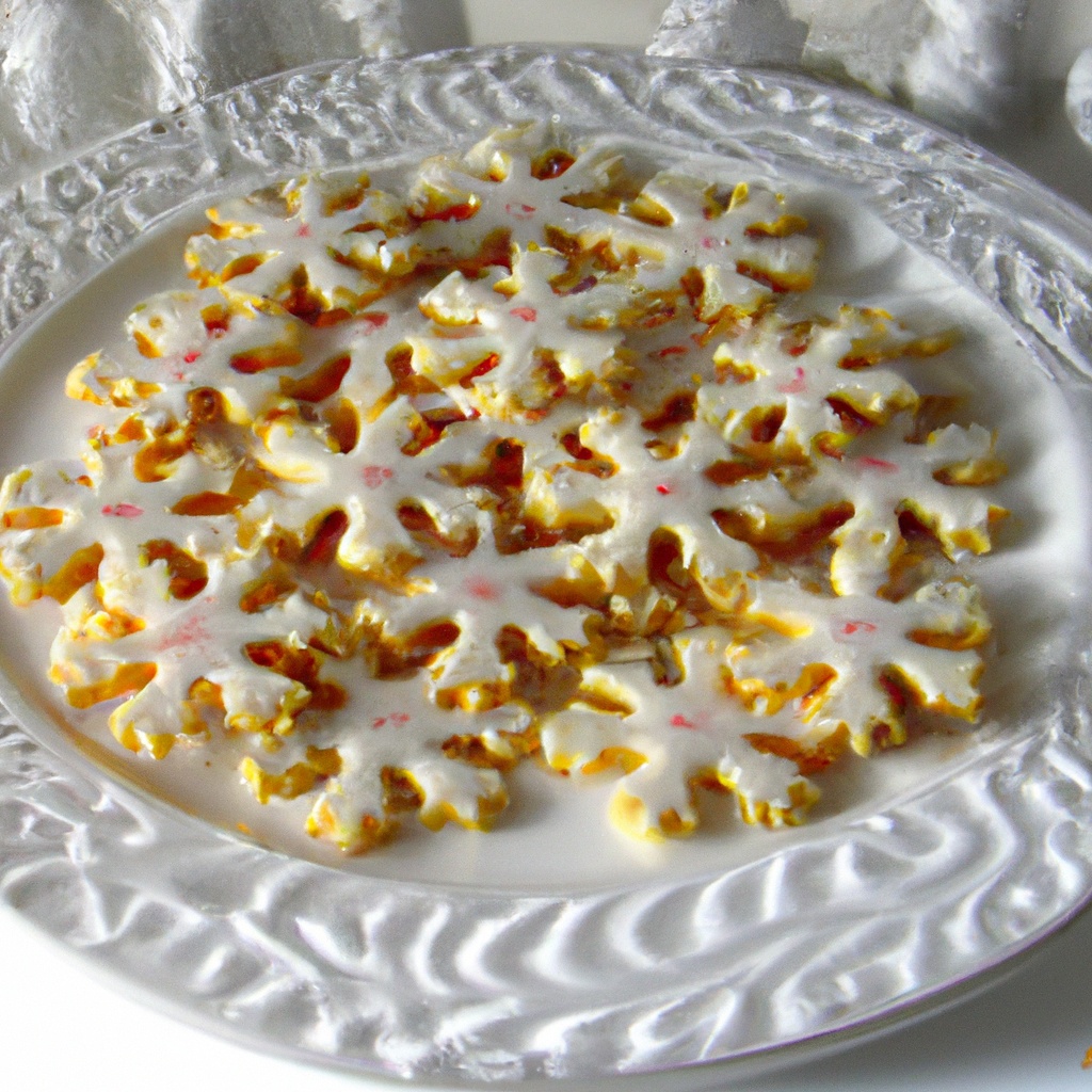 Magical Sparkling Snowflakes: Christmas Butter Biscuits-Cookies