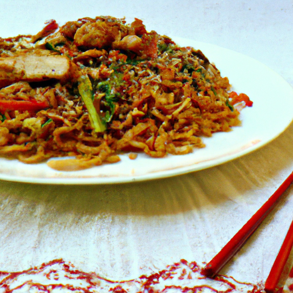 Ersatz Thai-fried Noodles
