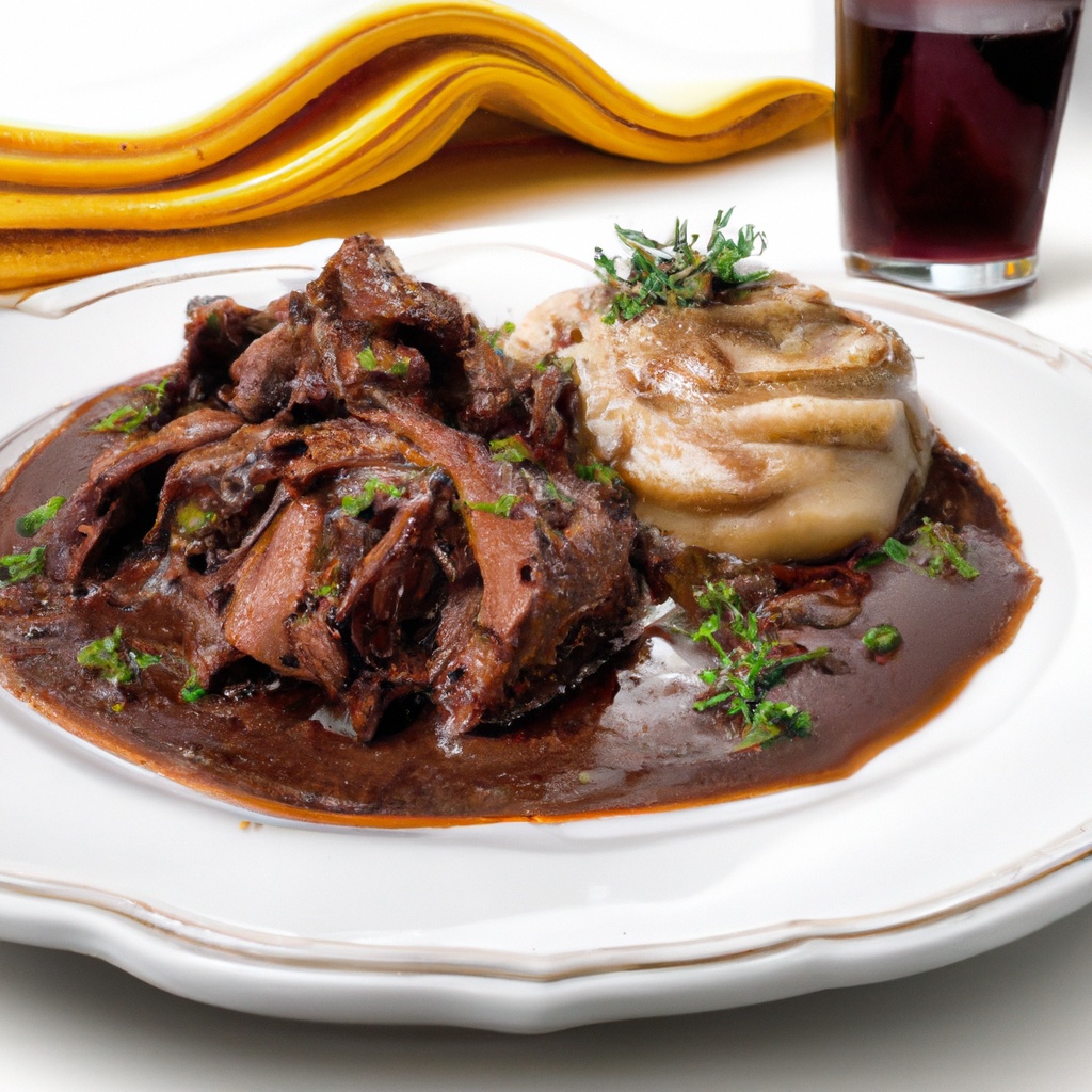 Julia Child’s Smothered Beef Brisket