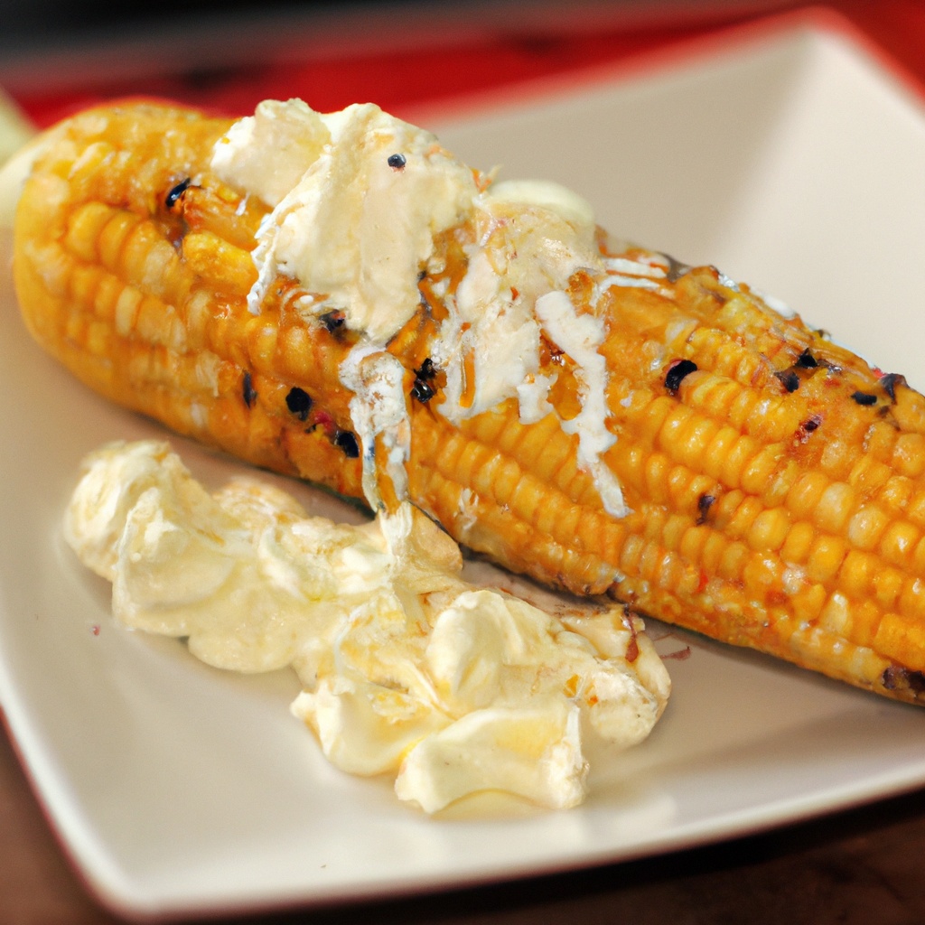 Mexican Roasted Corn on the Cob (Good for a BBQ)