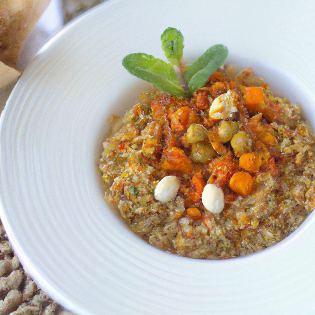 Pistachio Quinoa Pilaf With Harissa