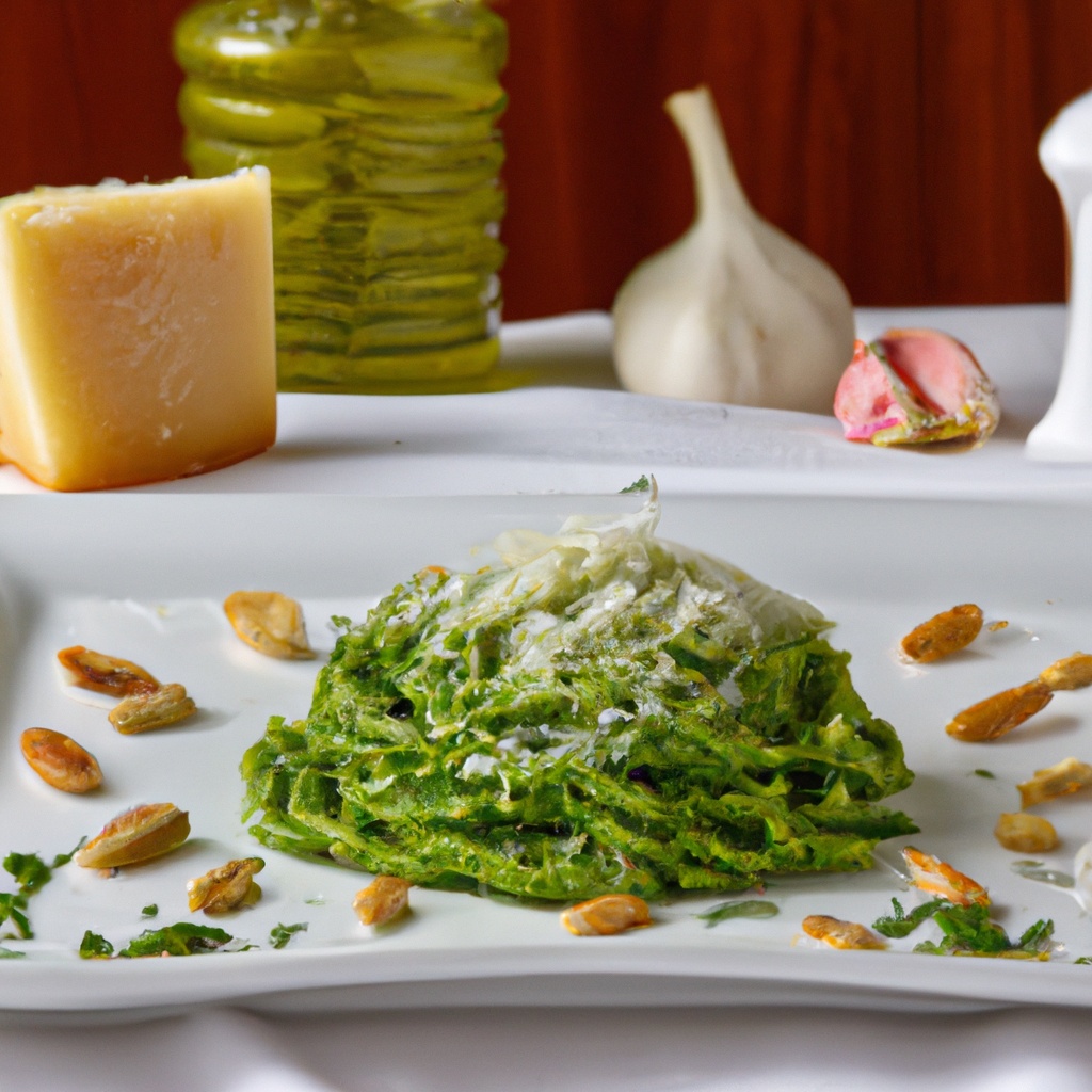 Rudy’s Garlic Scape Pesto