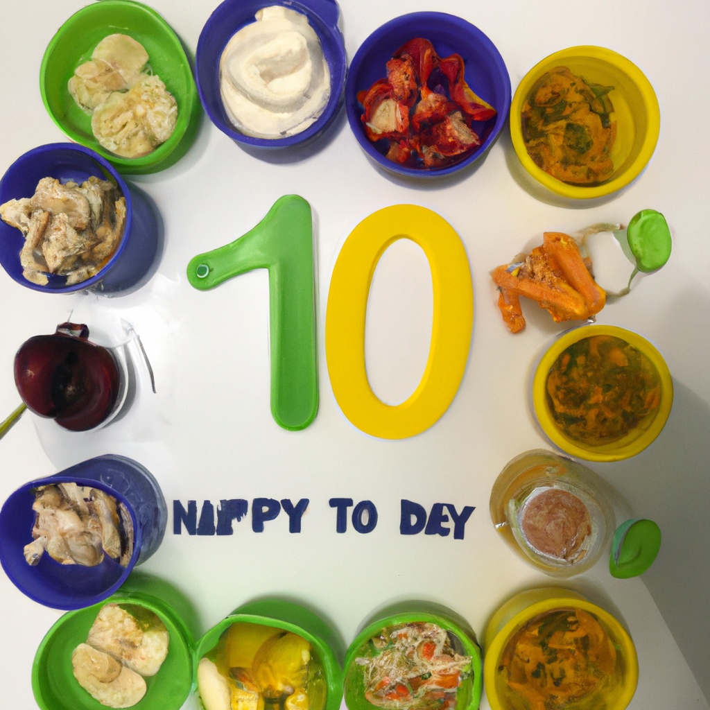 Meal Ideas for 10-Month-Olds