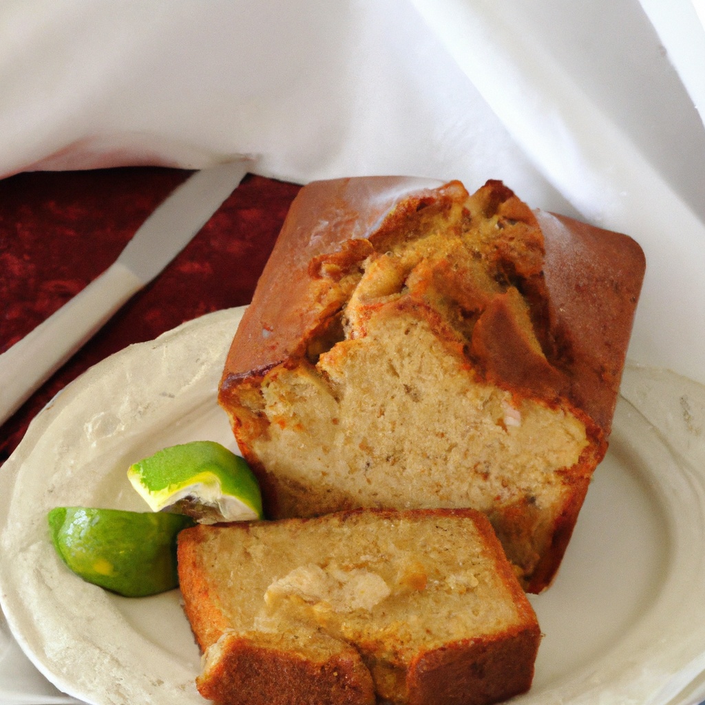 Caribbean Banana Lime Bread
