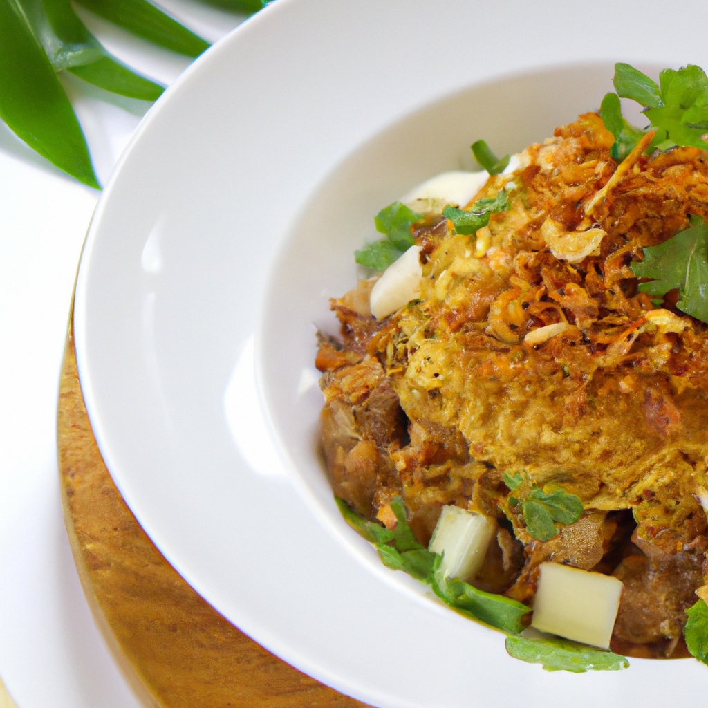 Cool Noodles With Vietnamese Garnishes