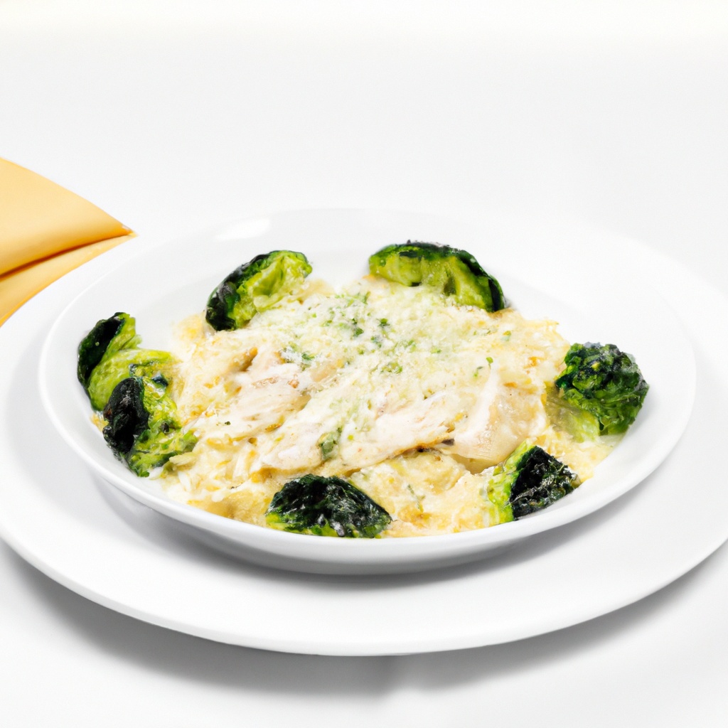 Broccoli Chicken Fettuccini Alfredo