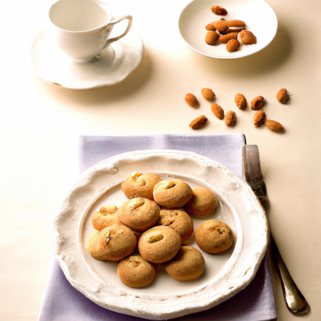 Ginger-Almond Shortbread Cookies