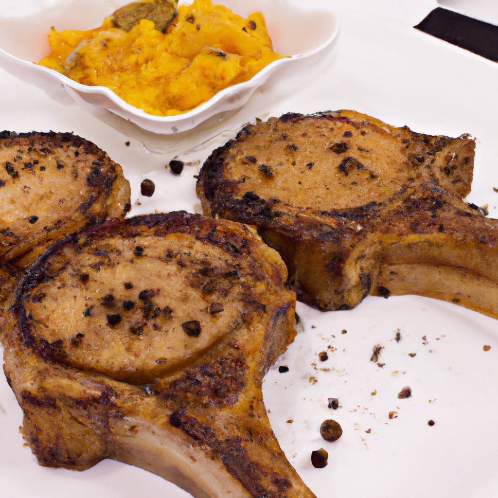Jamaican Rubbed Chops