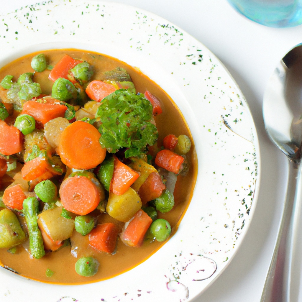 Mixed Vegetable Curry in Coconut Gravy