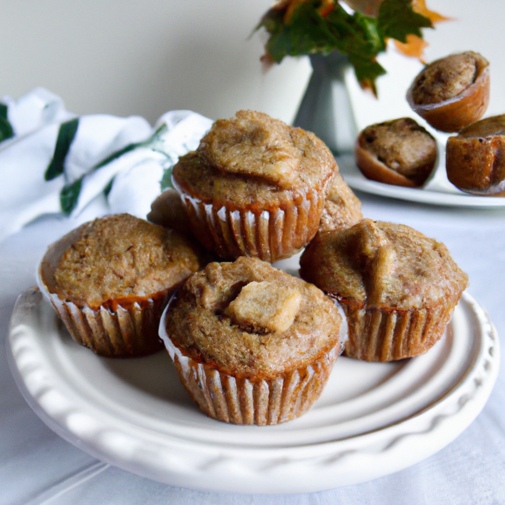 Applesauce-Graham Muffins