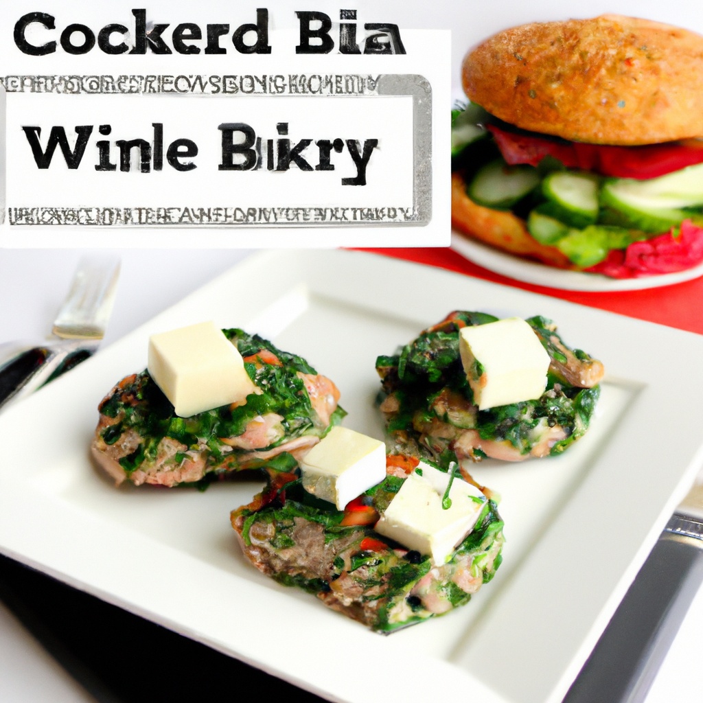 Turkey Spinach Burgers