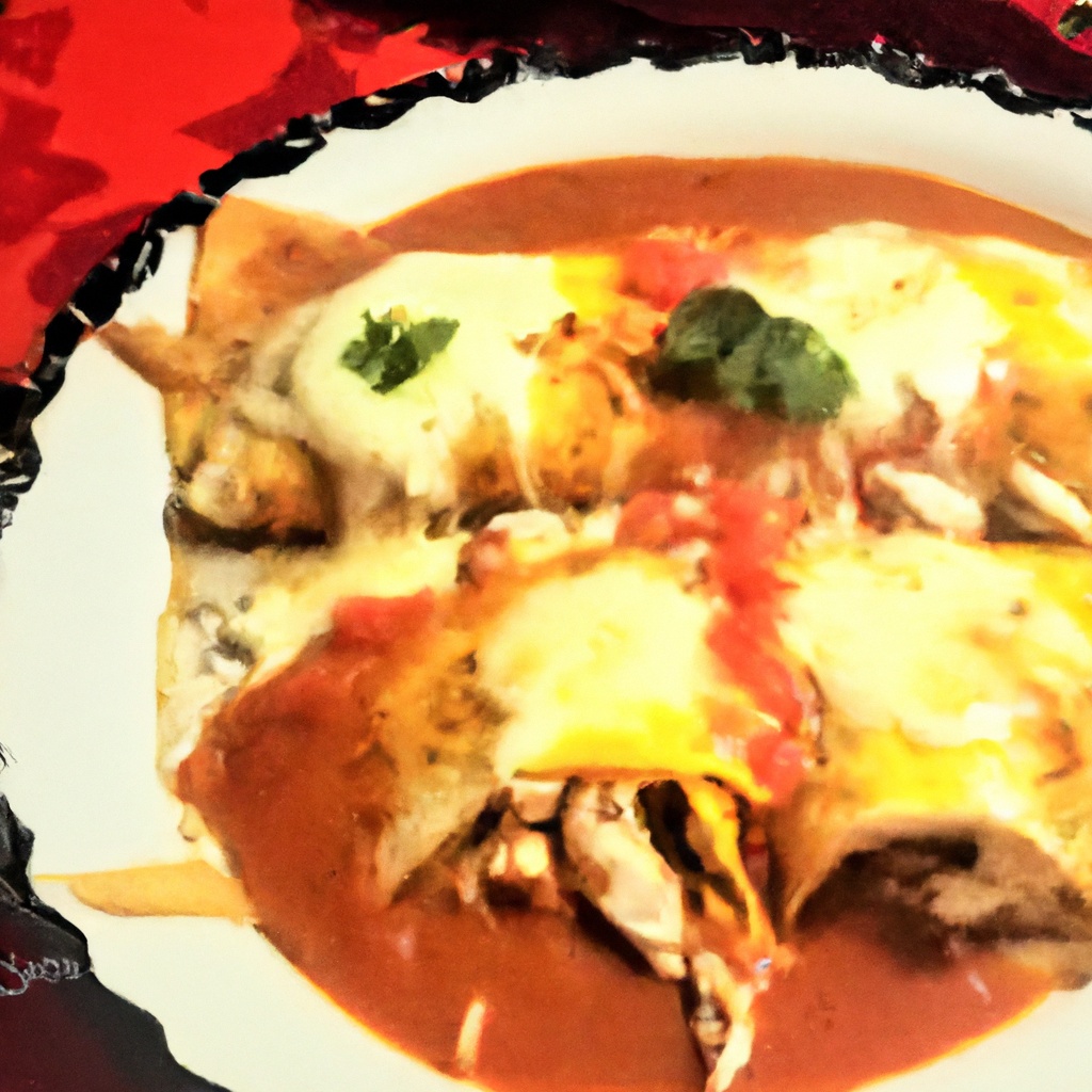 Donna’s Creamy Chicken Enchiladas