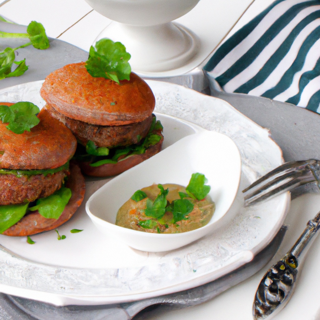 Thai Burgers With Cilantro Mayo