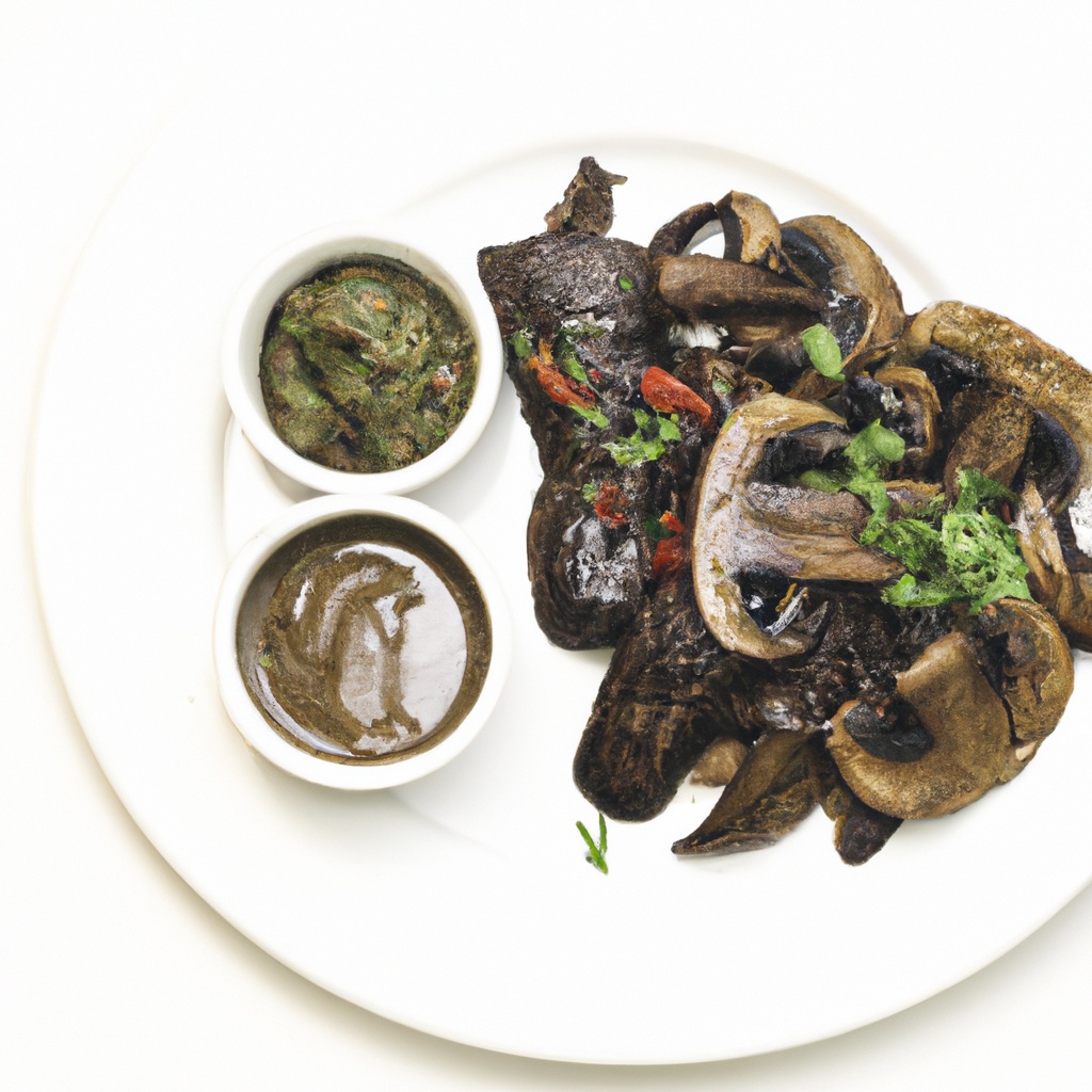 Grilled Portabella Mushrooms and Veggie Fajitas