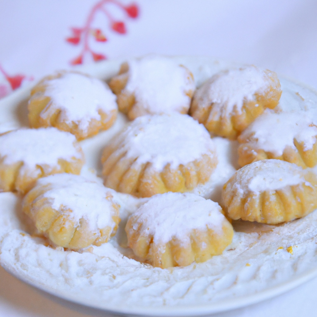 Melt-In-Mouth Cookies, Egyptian Style – Ghorayebah