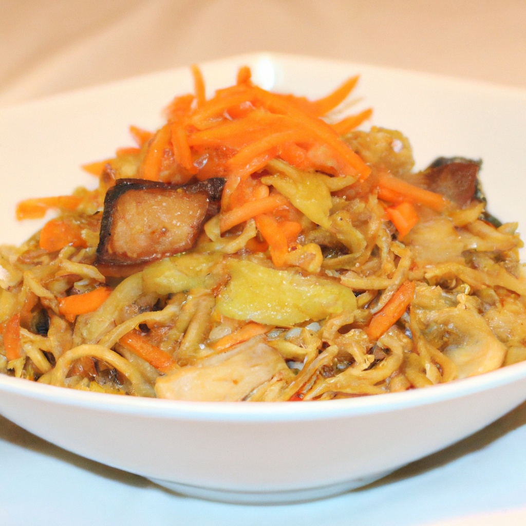 Yakisoba (Japanese Style Chow Mein)