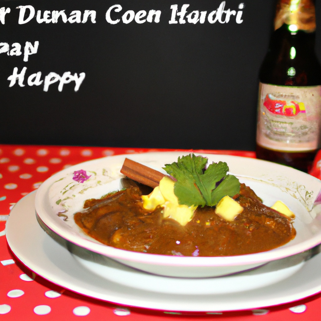 Quick Sweet Lamb Curry (Microwave or Oven)