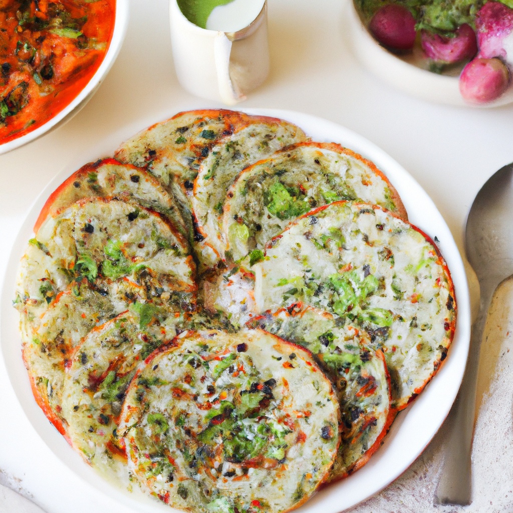 Flat Rice Bread from Southern India: Uttapam