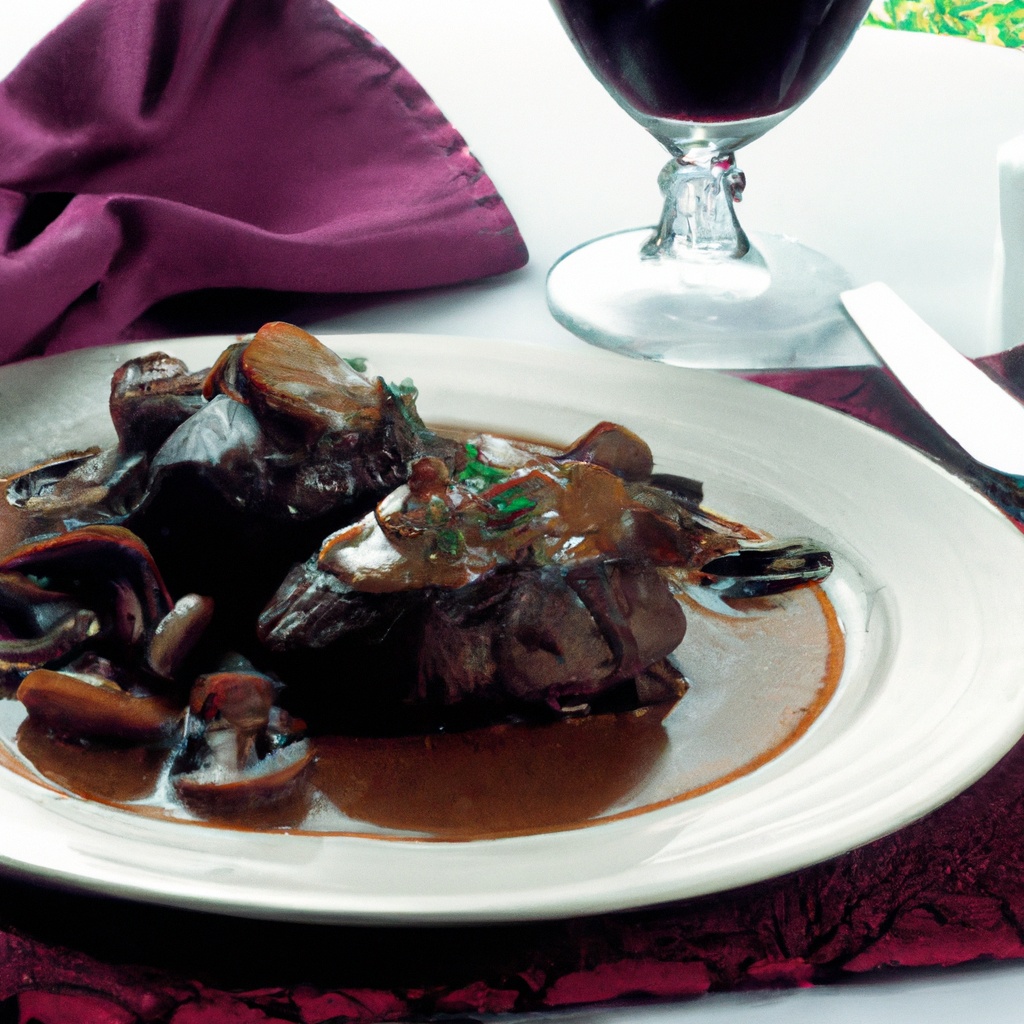 Filet Mignon Au Bordelaise – Steak in Red Wine With Shallots