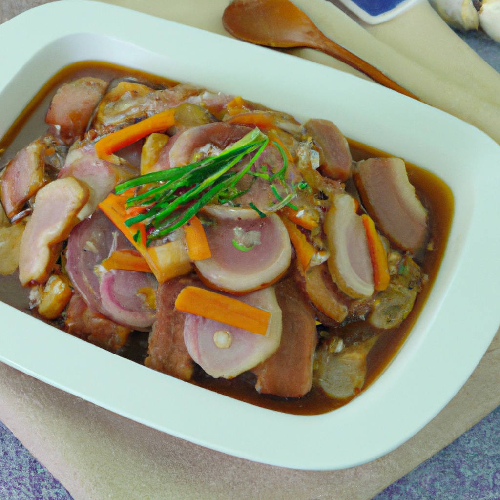 Sesame Pork Casserole