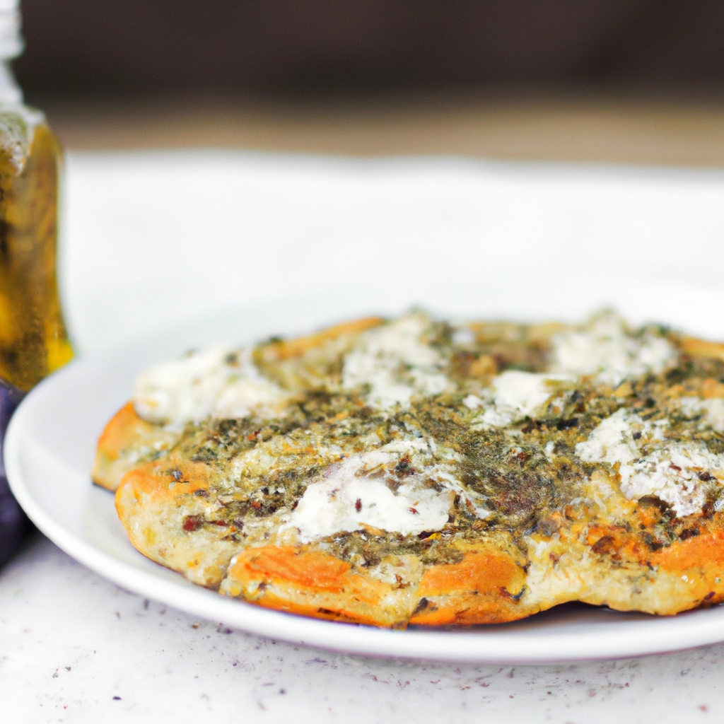 Herbed Chicken with Boursin Pizza