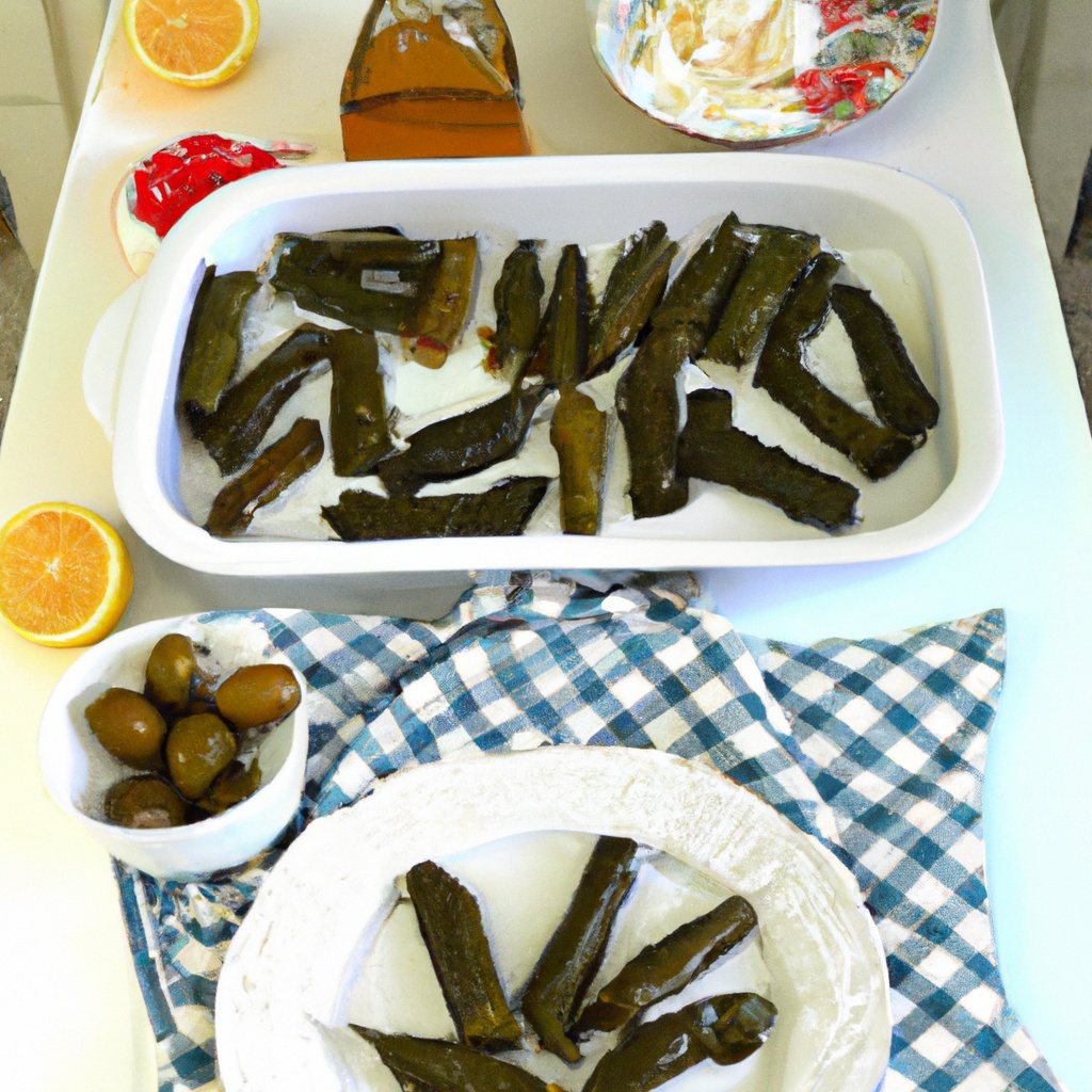 Greek Dolma Aka Stuffed Grape Leaves