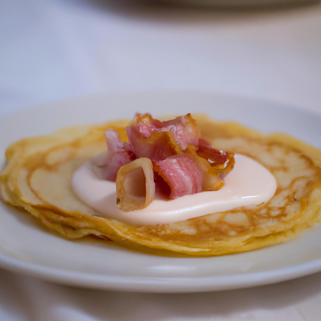 Latvian Bacon Crepes