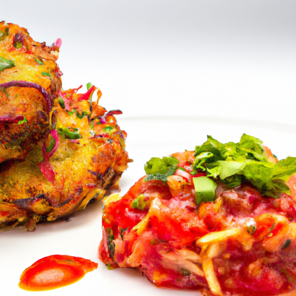 Bubble & Squeak Patties With Tomato Salsa