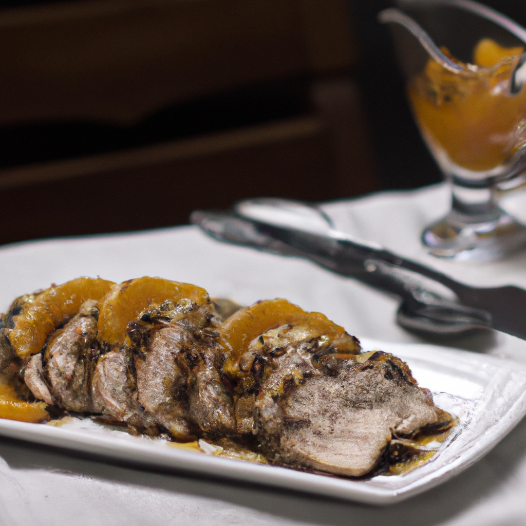 The Mafia Cookbook’s Mandarin Pork Roast